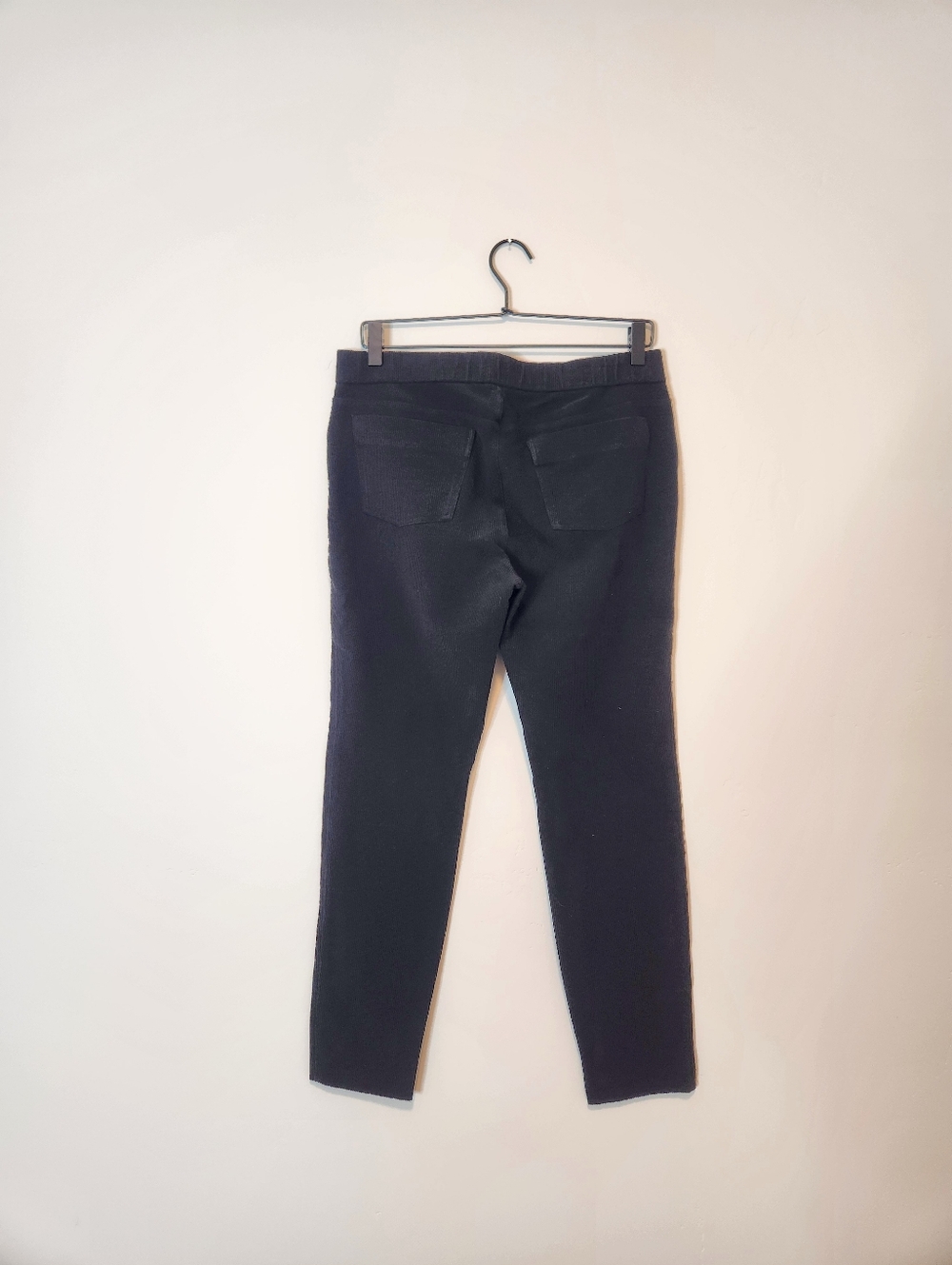 Eileen Fisher Fine Ribbed Textured Pants 5 Pocket Size Medium - Picture 3 of 8